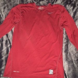 Nike pro combat fro fit fitted shirt